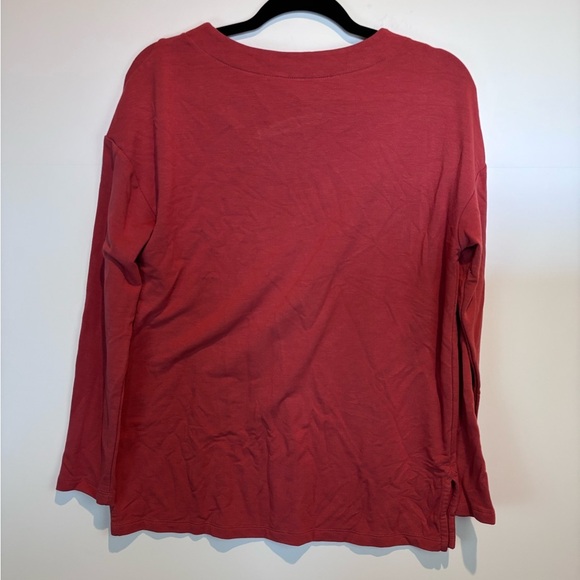 Banana Republic Medium Red Lightweight Sweater Knit Pullover - Picture 9 of 13